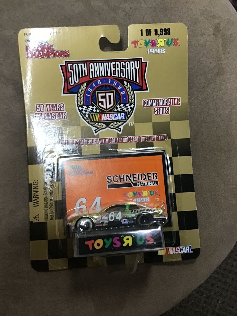 1998 NASCAR 50th Anniversary Commemorative Series Diecast Car #64