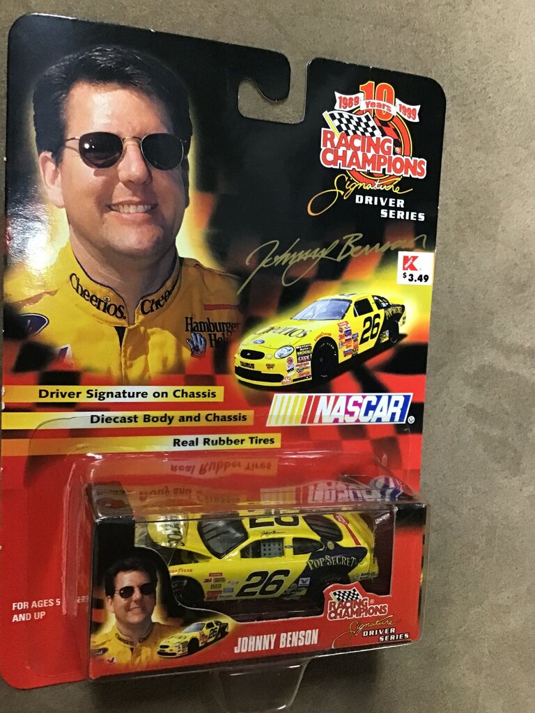 Johnny Benson NASCAR Diecast Car