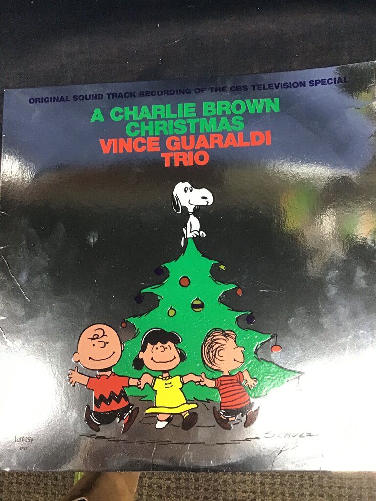 A Charlie Brown Christmas Soundtrack Vinyl Record