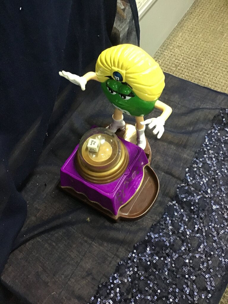 M&M's Green Fun Fortune Candy Dispenser