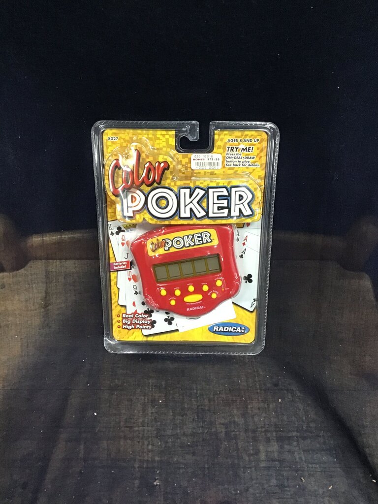 Color Poker Electronic Game
