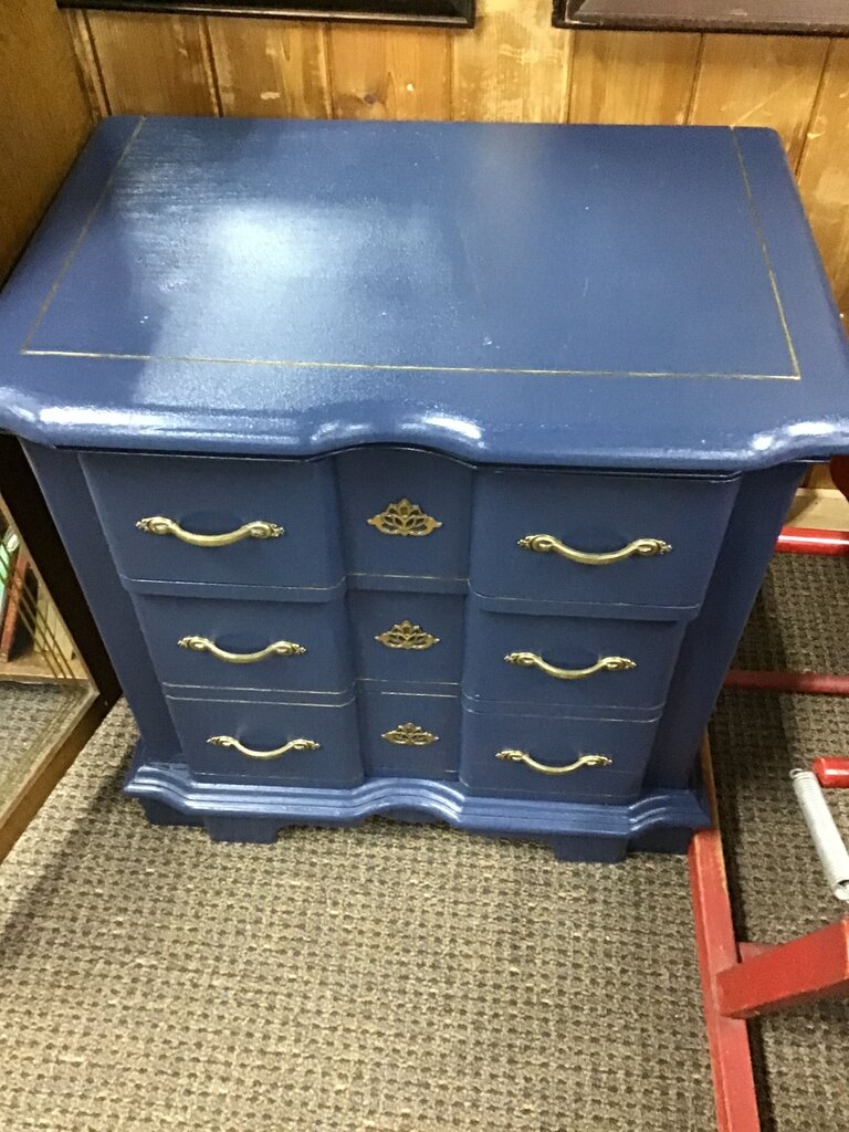 Blue Vintage Dresser