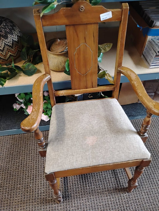 Vintage Wooden Armchair