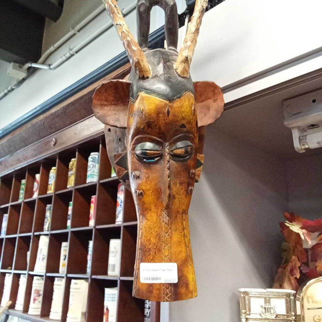 African Wooden Tribal Mask