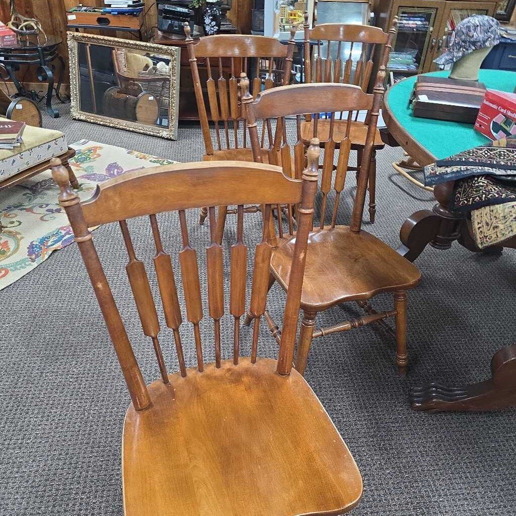SET OF 4 CHAIRS-SOLD TOGETHER