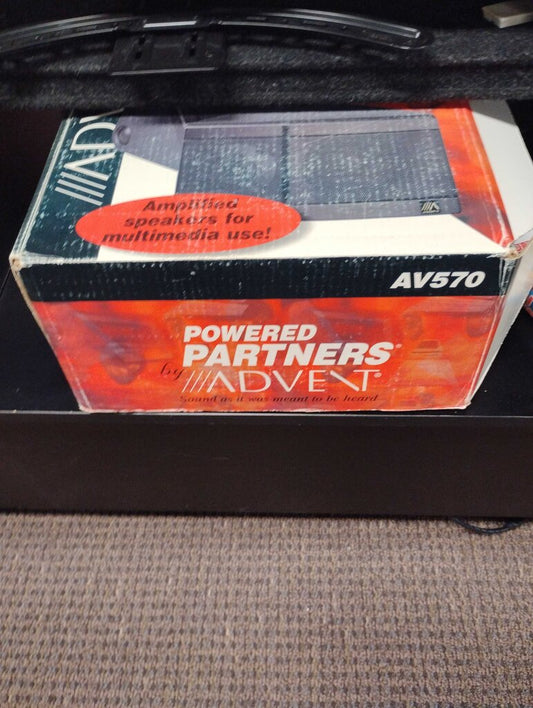 ADVENT 570 POWER PARTNERS AMPLIFIER SPEAKERS