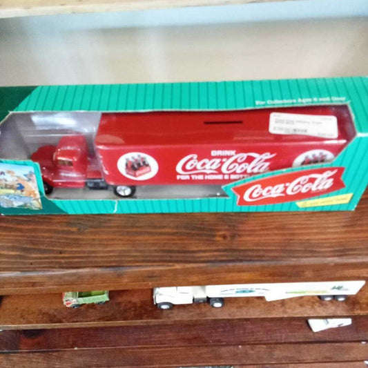 Coca-Cola Delivery Truck Metal Bank