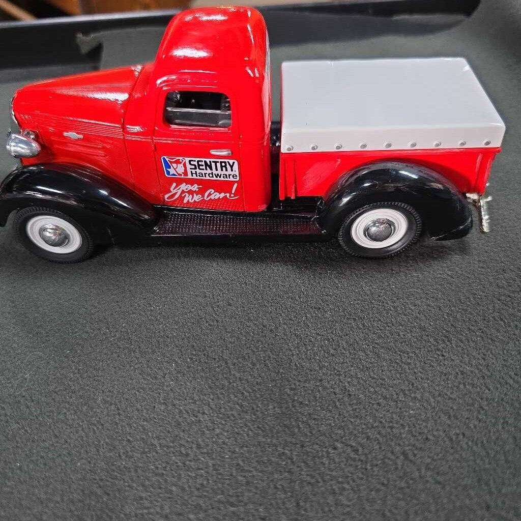 1937 Chevy Pickup Locking Coin Bank