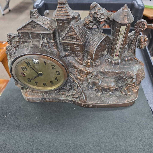 Antique Farmhouse Themed Clock