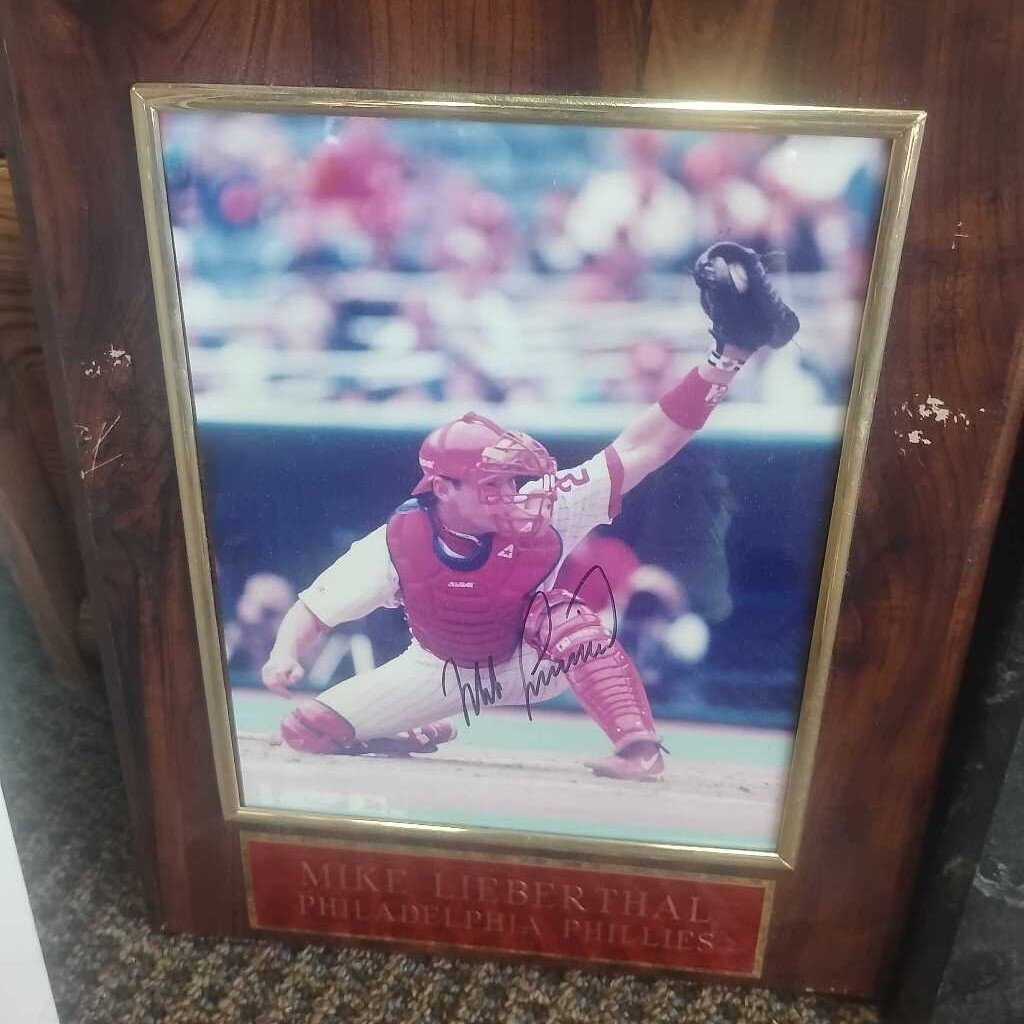 MIKE LIEBERTHAL SIGNED WITH CERTIFICATE OF AUTHENTICITY