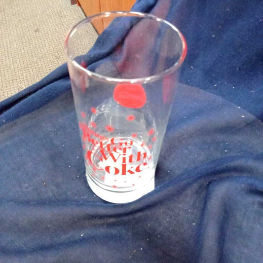 COCA COLA THINGS GO BETTER WITH COKE GLASSES SET OF 2