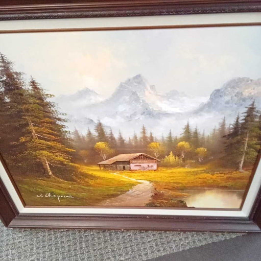 W. CHAPMAN OIL PAINTING