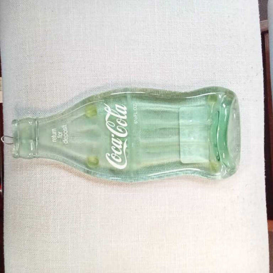 VTG. COCA-COLA FLAT BOTTLE WALL ART