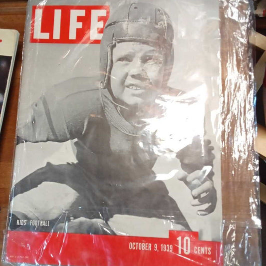 VTG LIFE MAGAZINE OCTOBER 1939