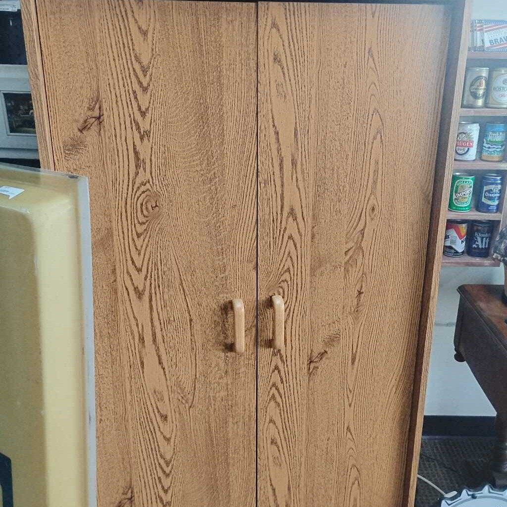 WOODEN ARMOIRE