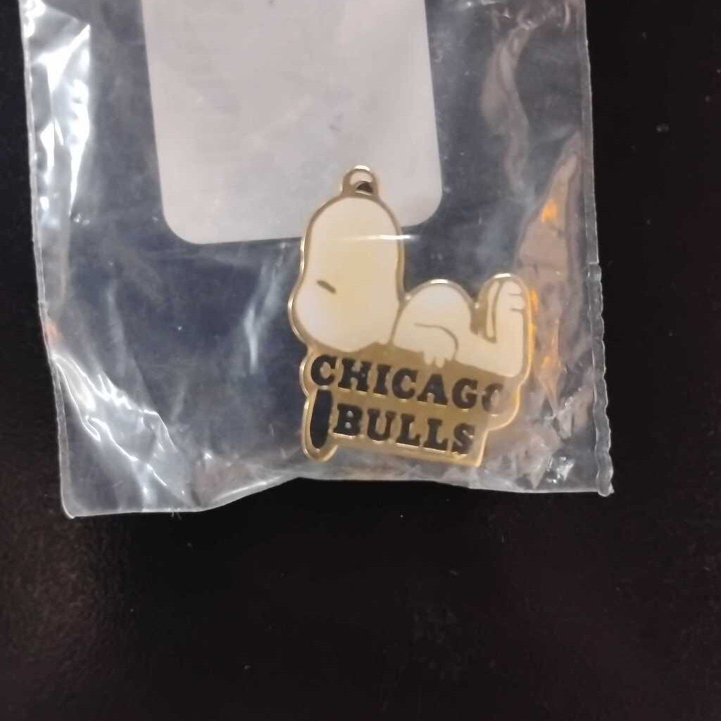 RARE SNOOPY CHICAGO BULLS PIN
