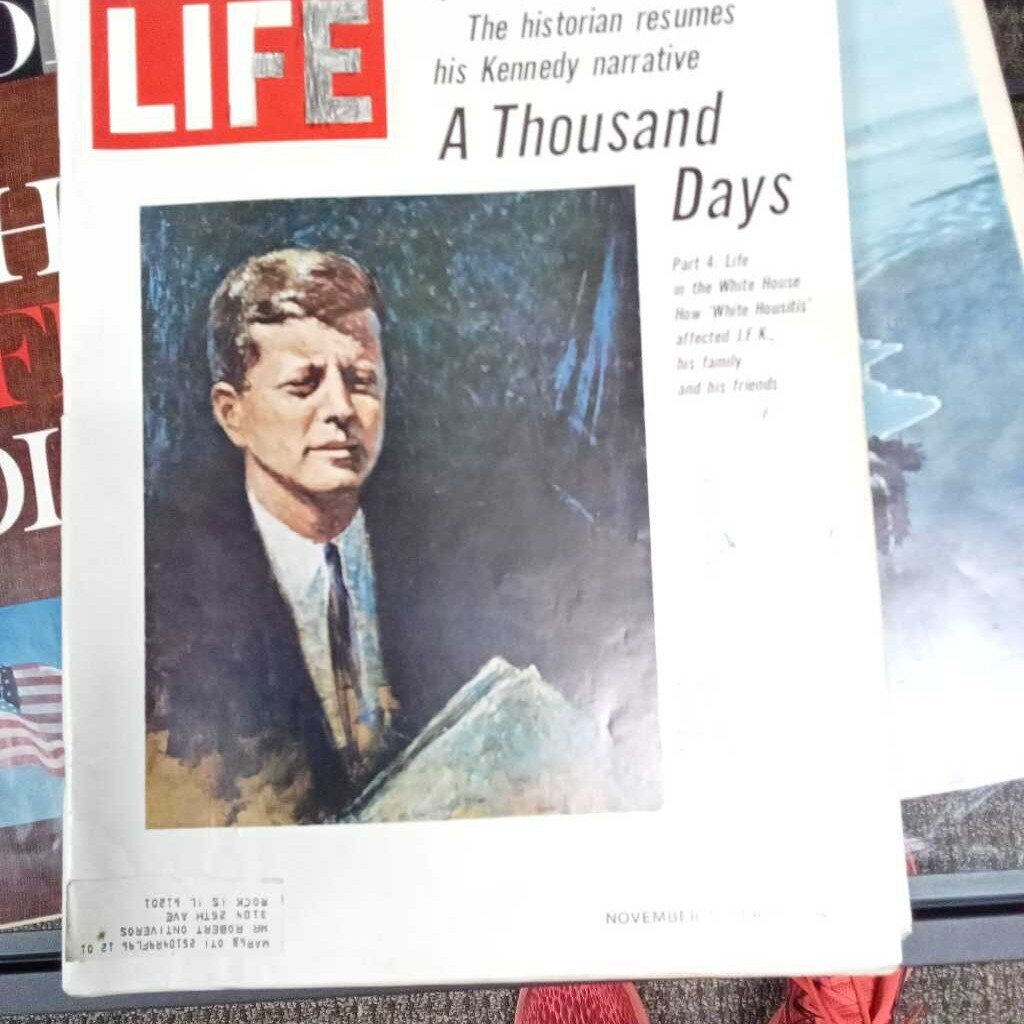 LIFE MAGAZINE "A THOUSAND DAYS"