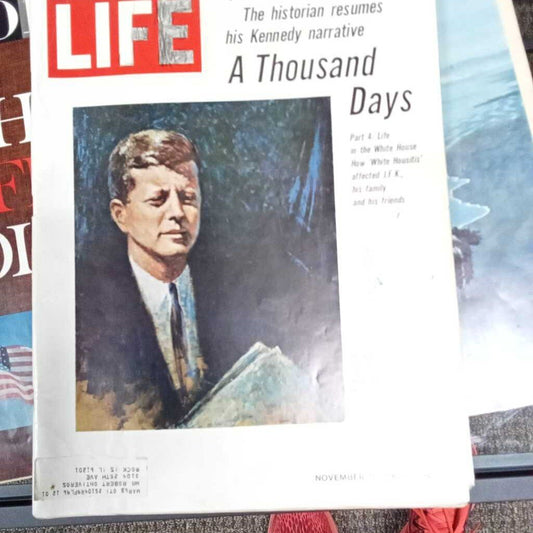 LIFE MAGAZINE "A THOUSAND DAYS"