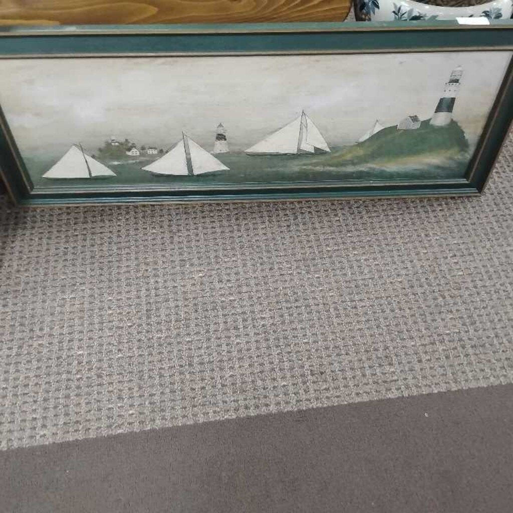 SAILBOAT PICTURE 3 1/2 FEET LONG