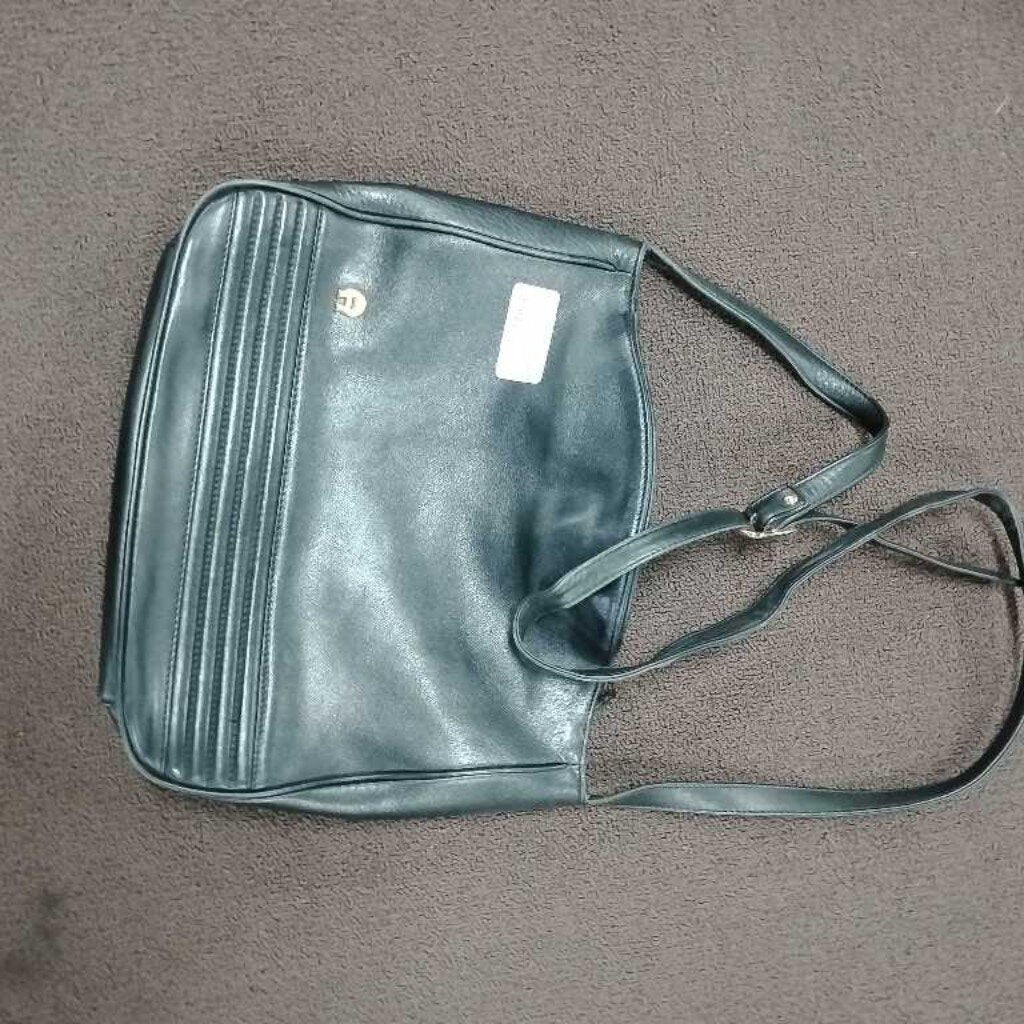 VINTAGE ETIENNE AIGNER BLACK LEATHER