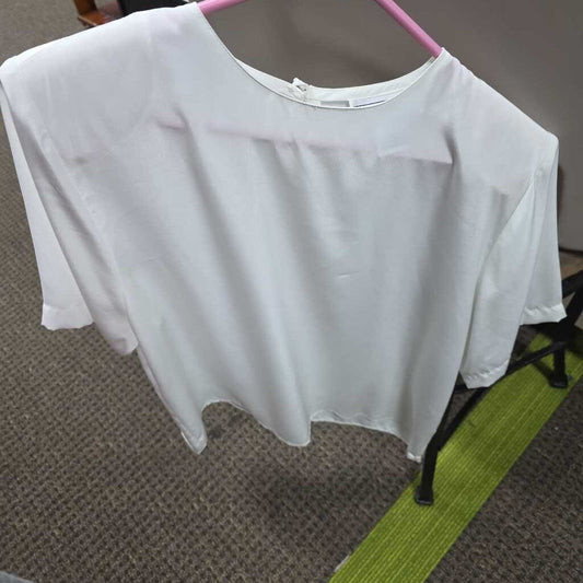 WHITE BLOUSE SZ 12