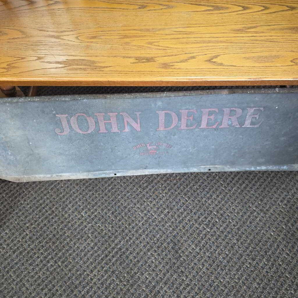 JOHN DEERE METAL SIGN 'RARE"