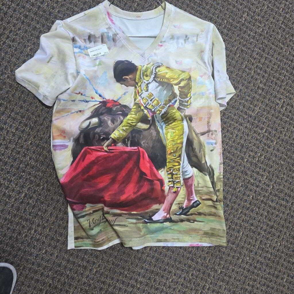 V-NECK MATADOR SHIRT SZ M