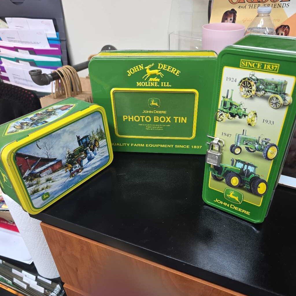 JOHN DEERE TINS