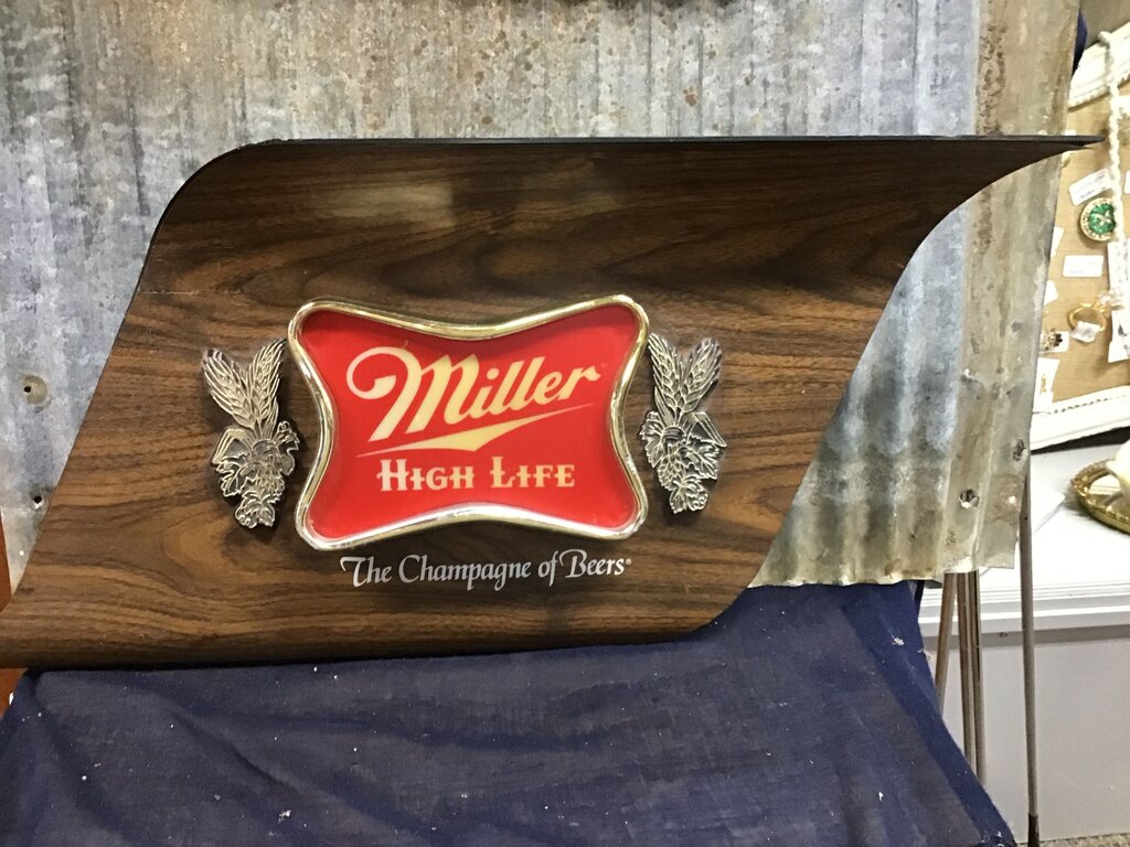 Miller High Life Beer Sign