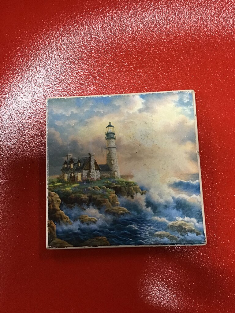Lighthouse Scenic Artwork Tile