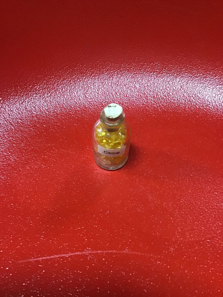 Citrine Crystal Bottle