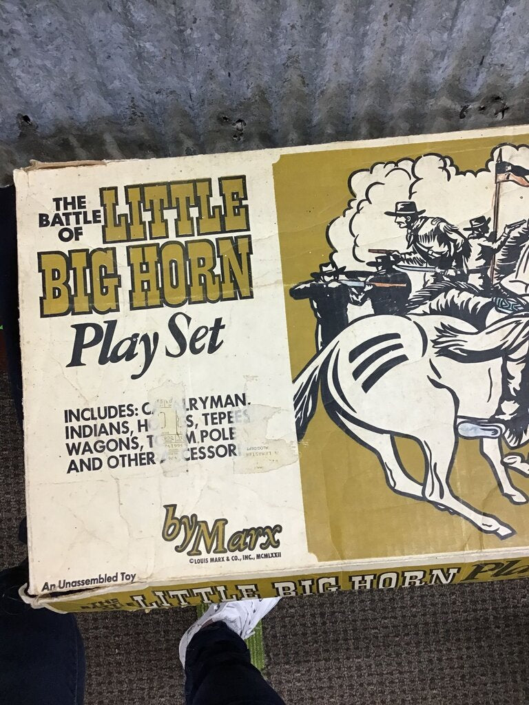 The Battle of Little Big Horn Play Set