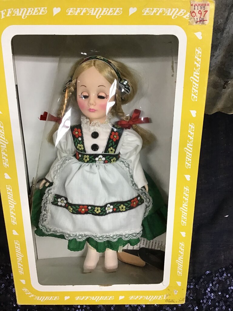 Effanbee Doll, 11 inches, circa 1970’s