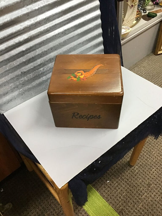 Vintage Recipe Box