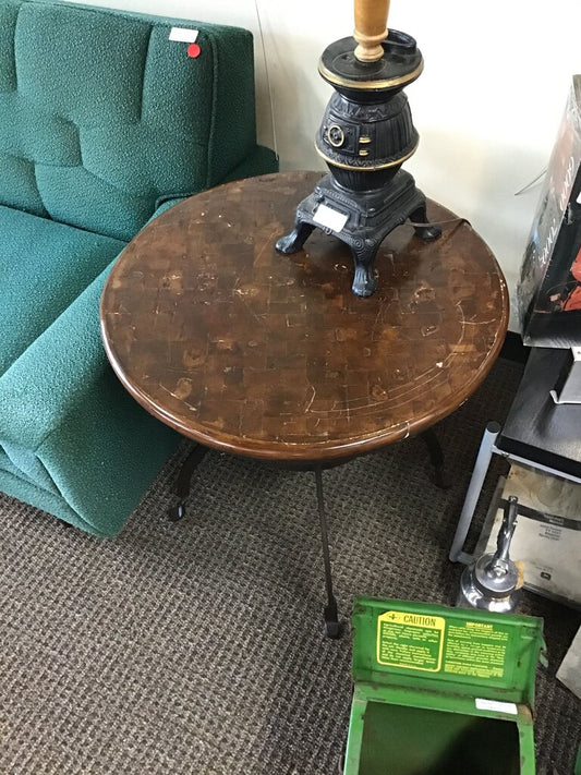 Vintage Round Side Table