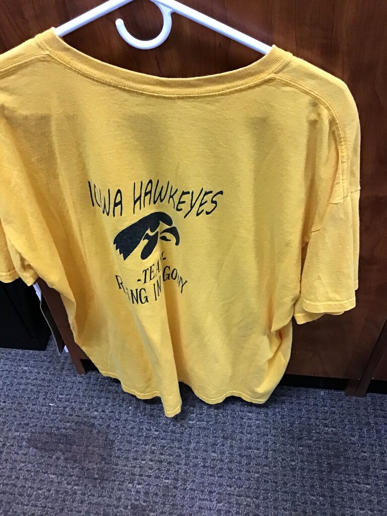 Iowa Hawkeyes Yellow T-Shirt
