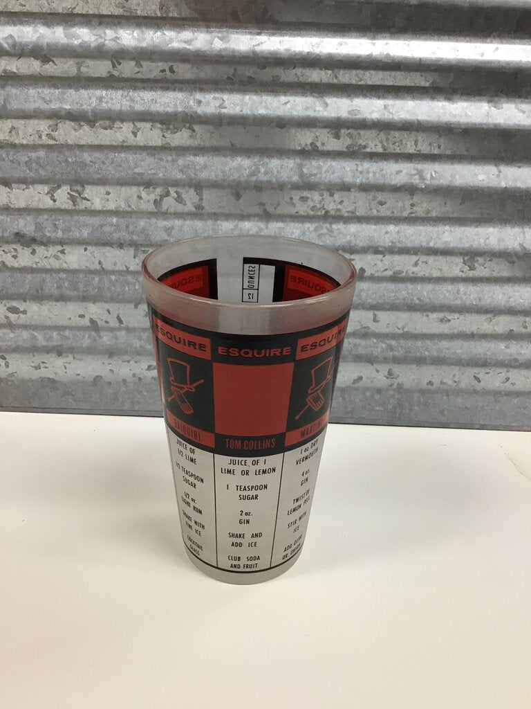 Esquire Recipe Cocktail Glass