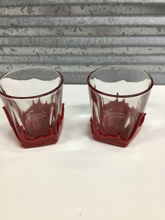 Maker's Mark Glass Tumblers