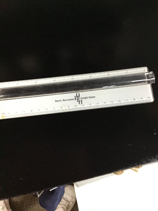 Deere Harvester Credit Union Ruler
