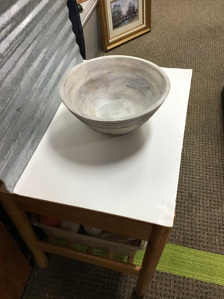 Decorative Gray Bowl