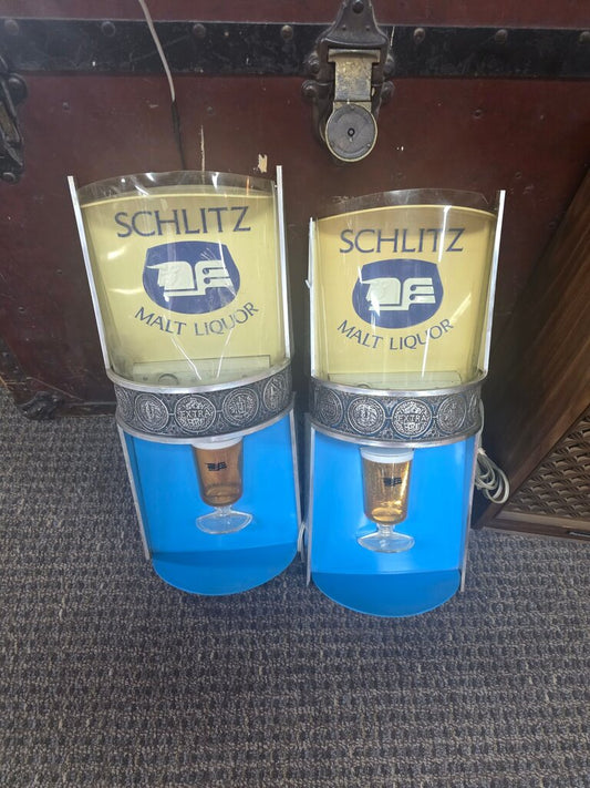 Schlitz Malt Liquor Advertising Tapper Lights