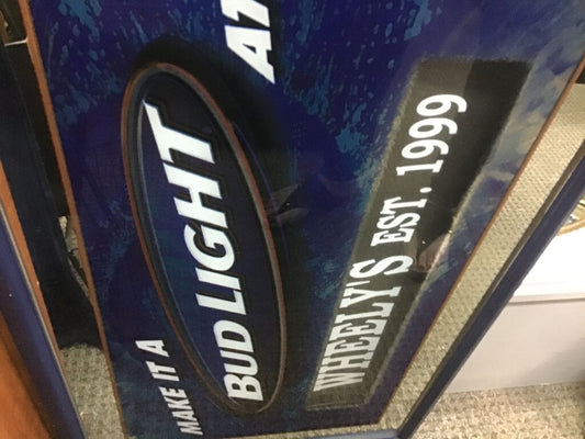 Bud Light Vintage Bar Sign