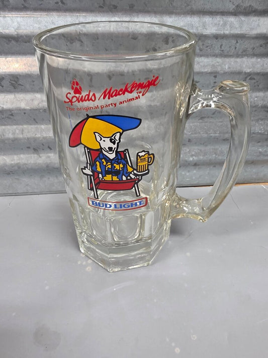 Spuds Mackenzie Bud Light Beer Mug