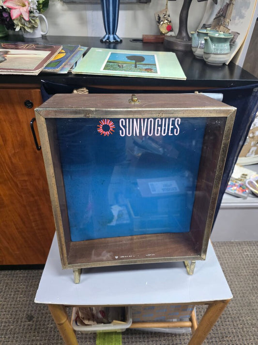 Vintage Sunvogues Display Case