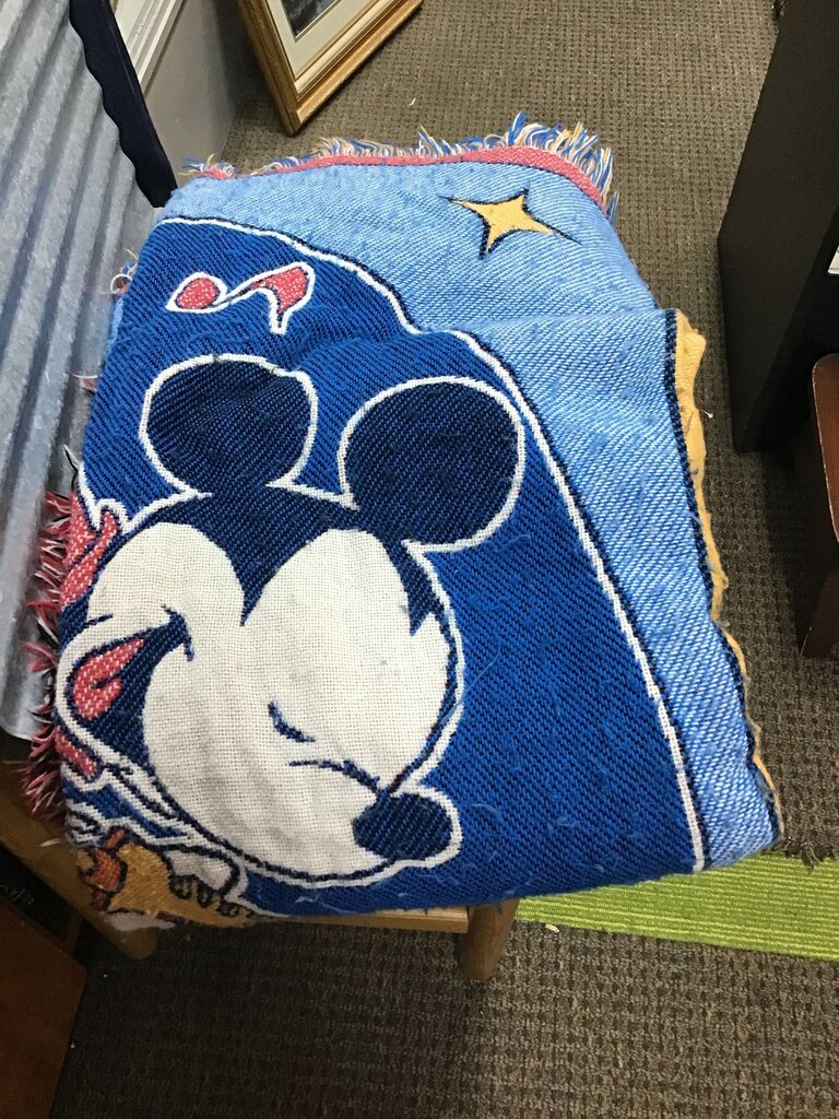 Mickey Mouse Tapestry Throw Blanket