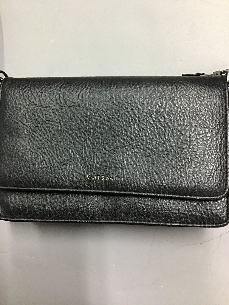 Matt & Nat Black Vegan Leather Wallet