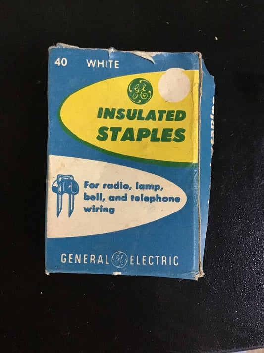 General Electric Insulated Staples (40 Count)