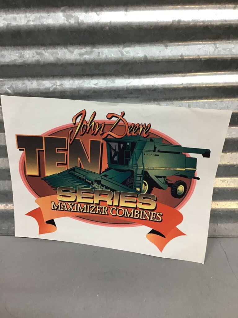 John Deere Ten Series Maximizer Combines Graphic
