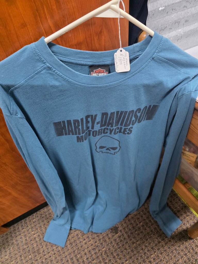 Harley-Davidson Long Sleeve T-Shirt Teal