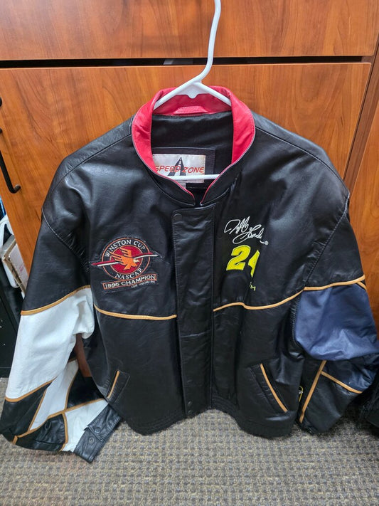NASCAR Winston Cup Champion Leather Jacket